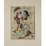 Jan ANISEROWICZ (1929-2007), z cyklu: Kosmos, 1977