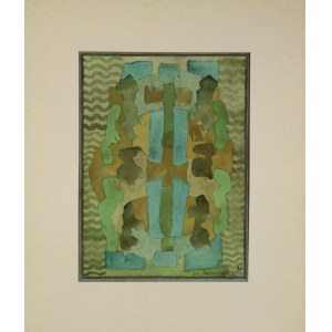Jan ANISEROWICZ (1929-2007), Sans titre, 1986
