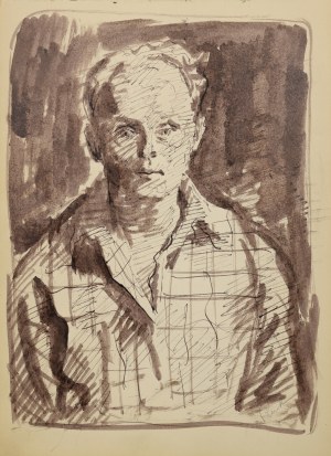 Jerzy PANEK (1918-2001), Portret mężczyzny