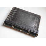FABER, Fryderyk Wilhelm, *Everything for the Lord Jesus*, Warsaw, 1858, leather cover, stamp of the Congregation of the Sisters of Charity of St. Vincent de Paul in Kraków