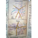 Autokarte der Tschechoslowakischen Republik č. 211, Automobilová mapa Československé republiky, Vídeň 1934, Poprad, Košice, Miskolc, Užhorod