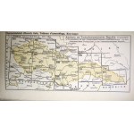 Autokarte der Tschechoslowakischen Republik č. 211, Automobilová mapa Československé republiky, Vídeň 1934, Poprad, Košice, Miskolc, Užhorod
