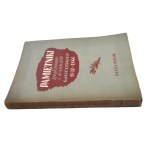 Pamiętniki spiskowców i więźniów galicyjskich 1832-1846, odręczna dedykacja od wydawcy dla prof. Tadeusza Ulewicza, opr. Karol Lewicki, Wrocław 1954 r.