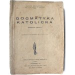 SIENIATYCKI M., Dogmatyka katolicka podręcznik szkolny, pieczątki Liceum i Gimnazjum w Techeranie, Sekcja Wydawnicza Dowództwa i Etapów Armii Polskiej na Wschodzie, Jerozolima 1943 r., książka dla młodzieży polskiej m.in. ewakuowanej wraz z Armią Andersa