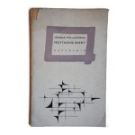 Joanna POLLAKÓWNA, color faded, author’s dedication, accompanied by a poem handwritten on a napkin, Warsaw, 1963.