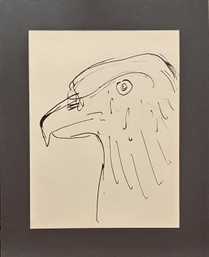 Pablo Picasso (1881-1973), Aigle (Orzeł) z cyklu 40 dessins de Picasso en marge du Buffon, 1957