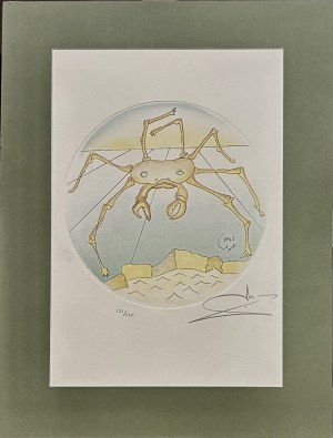 Salvador DALI (1904-1989),Cancer ( Rak) z Cyklu 