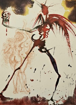 Salvador Dali (1904-1989) PATER NOSTER (OJCZE NASZ) - Modlitwa w 10 językach, 1971