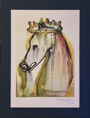Salvador Dali (1904-1989), Caligula. Z cyklu: Les Chevaux de Dali (Dalinian Horses), 1983