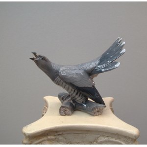 porcelanowa figura  Kukułka,proj.Jens Peter Dahl-Jensen