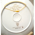 Luxusný zberateľský tanier Noritake - limitovaná edícia 1977