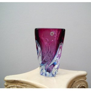 Luxus-Vase aus Murano - Italienisches Kunstglas (Vetro Sommerso)