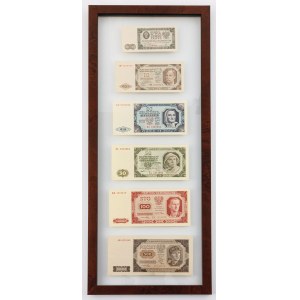 ZESTAW BANKNOTÓW POLSKICH, 1 lipca 1948