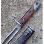 WW1/Germany: S.14 type II "Gottscho" bayonet for: Mauser rifle/Prussia/Ersatz