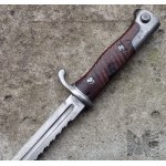 WW1/Germany: S.98 ("Bone") bayonet, NCO (Sawtooth) to: Mauser rifle/1907/Prussia