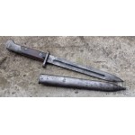 IIRP/WP: Polish bayonet wz.28 Radom to: Mauser Rifle/ September Campaign/ Eagle wz.27 on Scabbard.