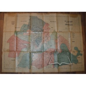 (KRAKOW). Orientation plan of the sto. kingship of Cracow.