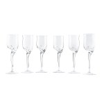 Jan Siedlecki, Set of six IN glasses, 1989