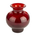 Zbigniew Horbowy Economic Glassworks Sudety in Szczytna Slaska, Vase Cyntia