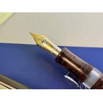 Pens, Visconti Wall Street limited edition red laminated...