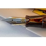 Pens, Omas Le preziose Arco bronze  - fountain pen In th...
