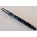Pens, Minerva 60 gray celluloid fountain pen The Minerva...