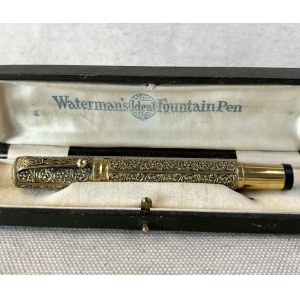 Pens, The King safety pen with 18 KR overlay The King S...