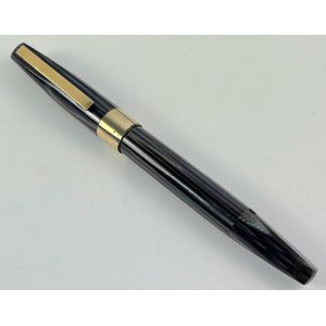 Pens, Radius piston filler gray arco celluloid fountain...