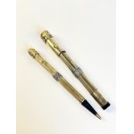 Pens, Standard set with gold filled overlay and pen kni...