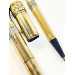 Pens, Standard set with gold filled overlay and pen kni...