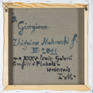 Zbigniew Makowski, À GIORGIONE, 2011