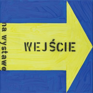 Paweł Susid, WEJŚCIE NA WYSTAWĘ, 2022
