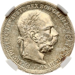 Austria 1 Corona 1894 NGC MS 61