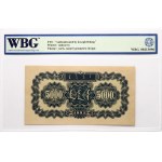 China 5000 Yuan 1951 WBG 68 UNC Superb Gem TOP