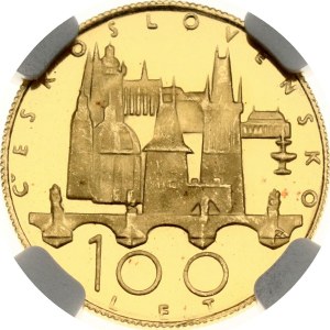 Tschechoslowakei Medaille Dukat ND (1970) 100 Let Lenin NGC PF 67 ULTRA CAMEO