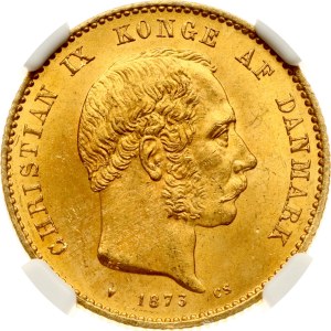 Denmark 20 Kroner 1873 CS NGC MS 65