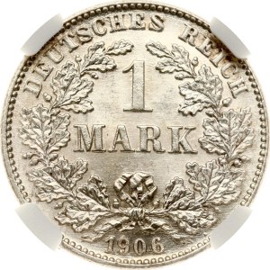 Niemcy 1 Marka 1906 G NGC MS 65