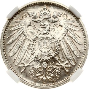 Niemcy 1 Marka 1906 G NGC MS 65