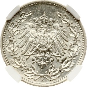 Germany 1/2 Mark 1907 E NGC MS 61