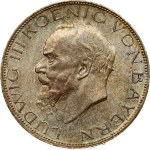 Germany Bavaria 3 Mark 1914 D