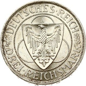Germany Weimar Republic 3 Reichsmark 1930 A Liberation of Rhineland