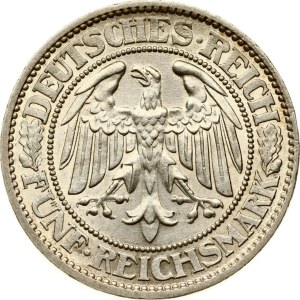 Germany Weimar Republic 5 Reichsmark 1931 A