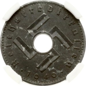 Deutschland Drittes Reich 10 Reichspfennig 1940 A Militärmünzen NGC MS 61