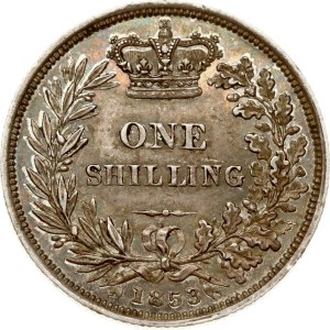 Great Britain Shilling 1853