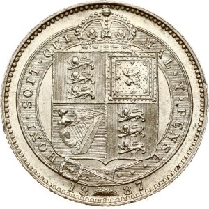 Great Britain Shilling 1887