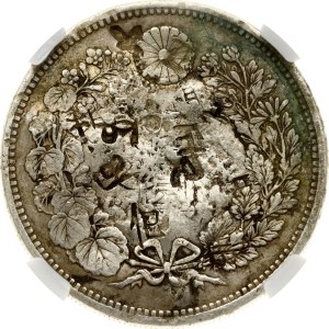 Japan Yen 16 (1883) NGC CHOPMARKED