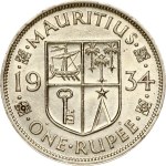 Mauritius Rupee 1934