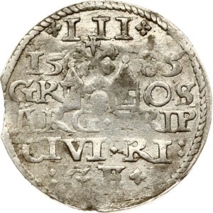 Poland Trojak 1585 Riga