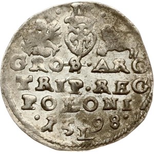 Poland Trojak 1598 Lublin (TRIP.) (R)