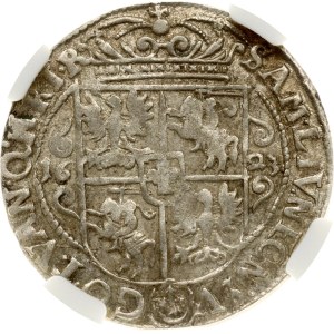 Poland Ort 1623 Bydgoszcz NGC AU 58